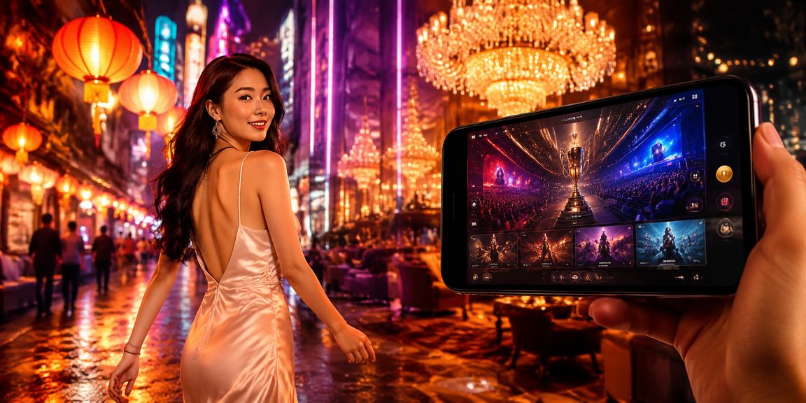 Người dùng TP.HCM trải nghiệm cá cược esports tại chợ đêm sôi động